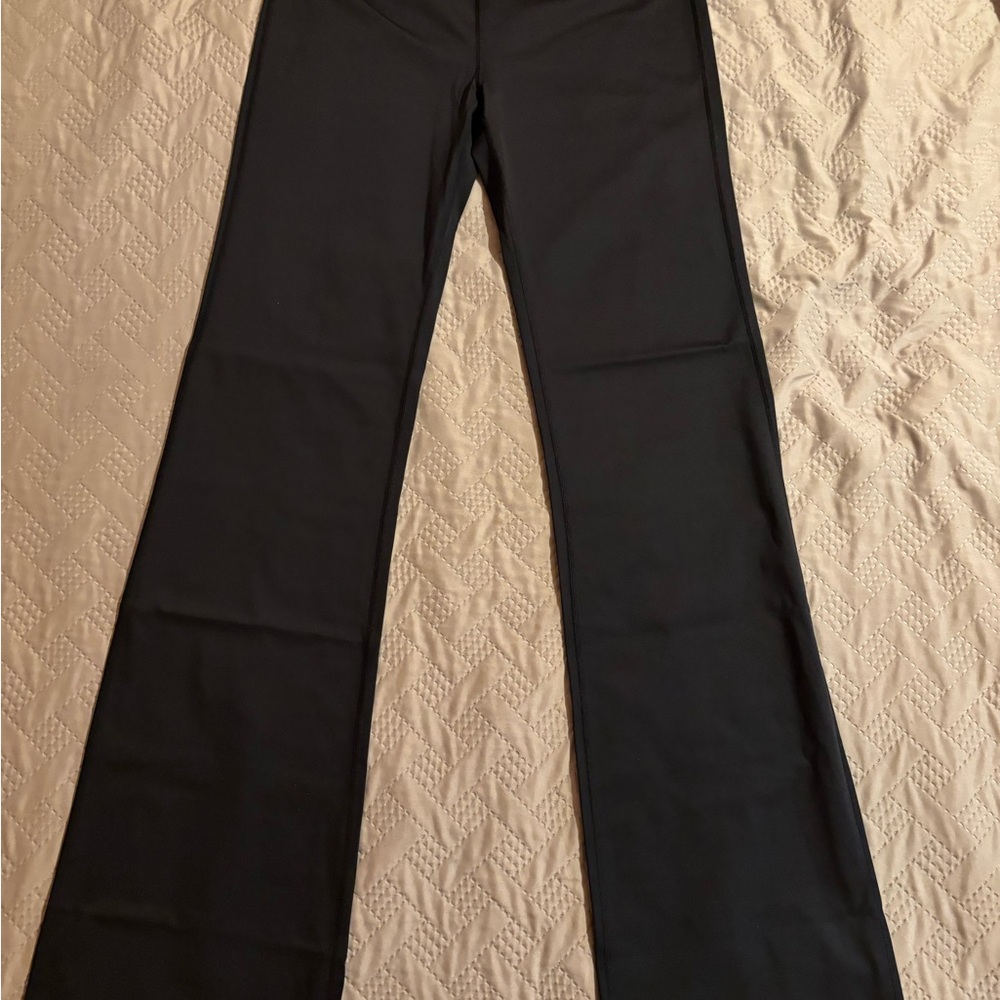 Bubblelime Women’s High Waist Bootcut Yoga Pants Nylon Black Size Large